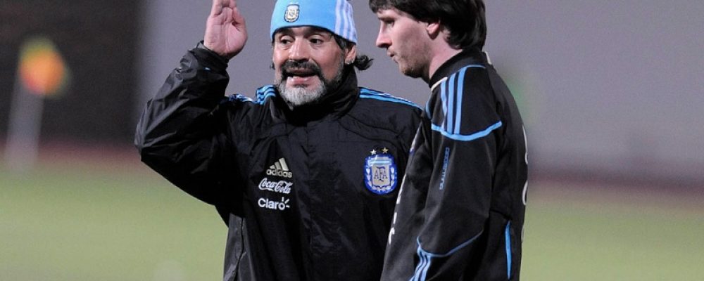 «Nos deja pero no se va, porque el Diego es eterno», escribió Messi – Télam