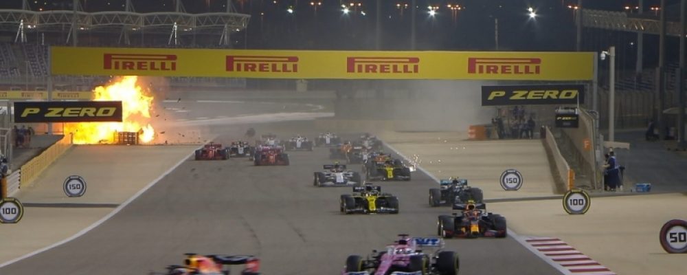 Un grave accidente en la largada obligó a suspender el inicio del Gran Premio de Bahrein – Télam