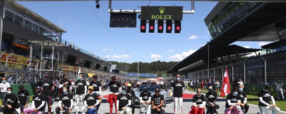 Los pilotos de la Fórmula 1 se unieron a la lucha contra el racismo – Télam
